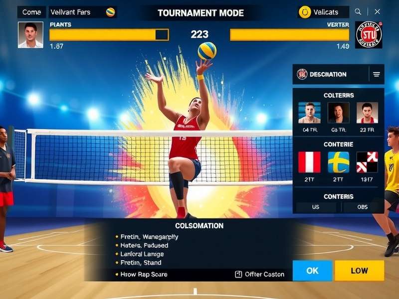 Volley Champion Supreme character customization options